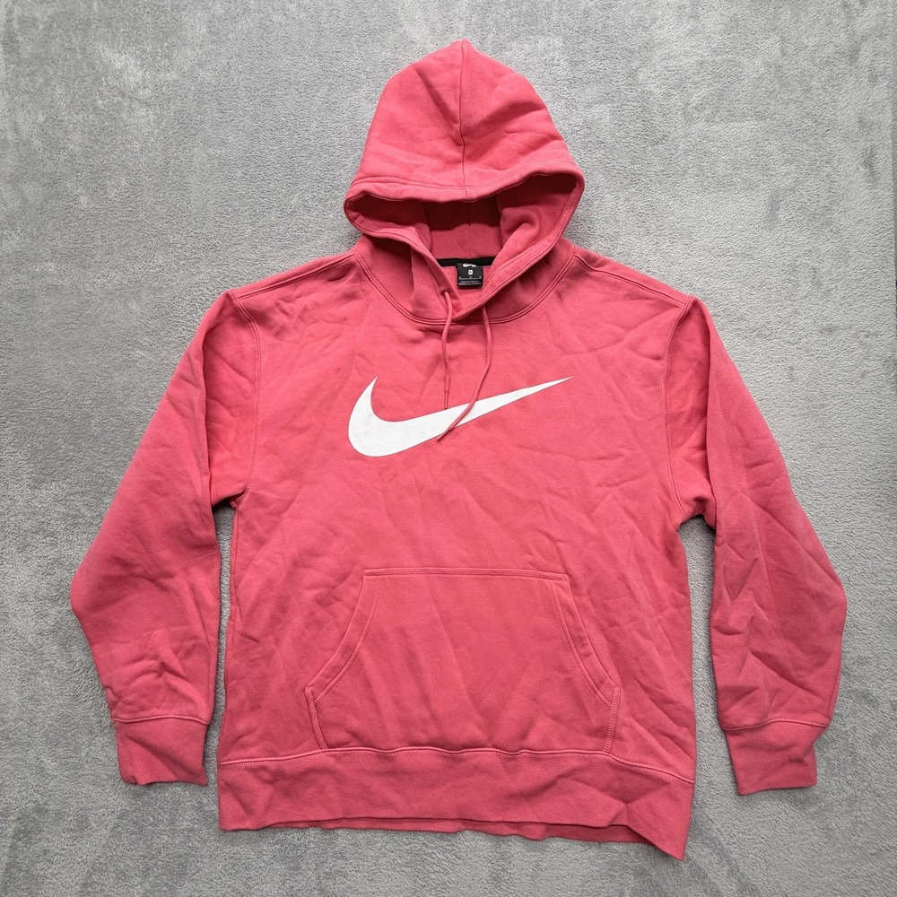 Nike SB Hoodie Mens XL Pink Pullover Fleece Hooded Pockets Swoosh CW5615-646